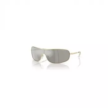 Óculos de sol de mulher em forma de olho de gato Michael Kors MK1139-10146G armação cinzenta transparente lentes cinzentas degradê 58 mm