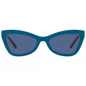 Michael Kors óculos de sol de mulher em forma de olho de gato MK2132U309780 tartaruga castanho escuro castanho degradê 55 mm