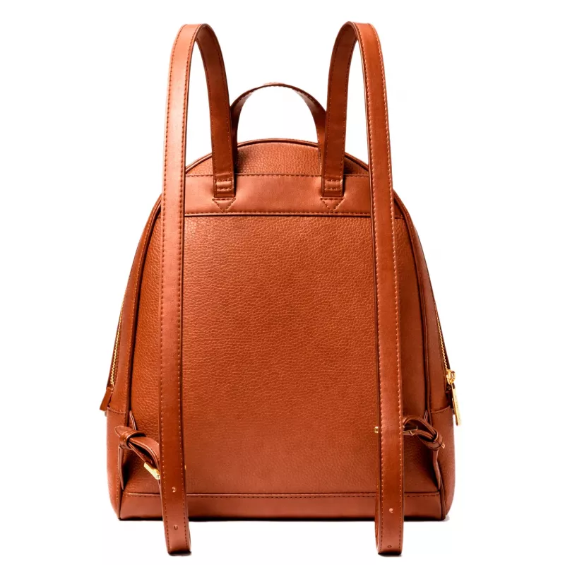Mochila mini de mulher Michael Kors Grab 35S5GRAB2LLUG pele Saffiano ferragens douradas