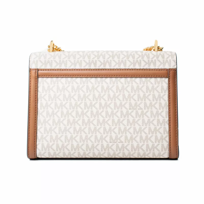 MICHAEL KORS Bolsa crossbody Gwen para mulher 35S5GWHL8BVAN em Vanilla, 24x18x8 cm