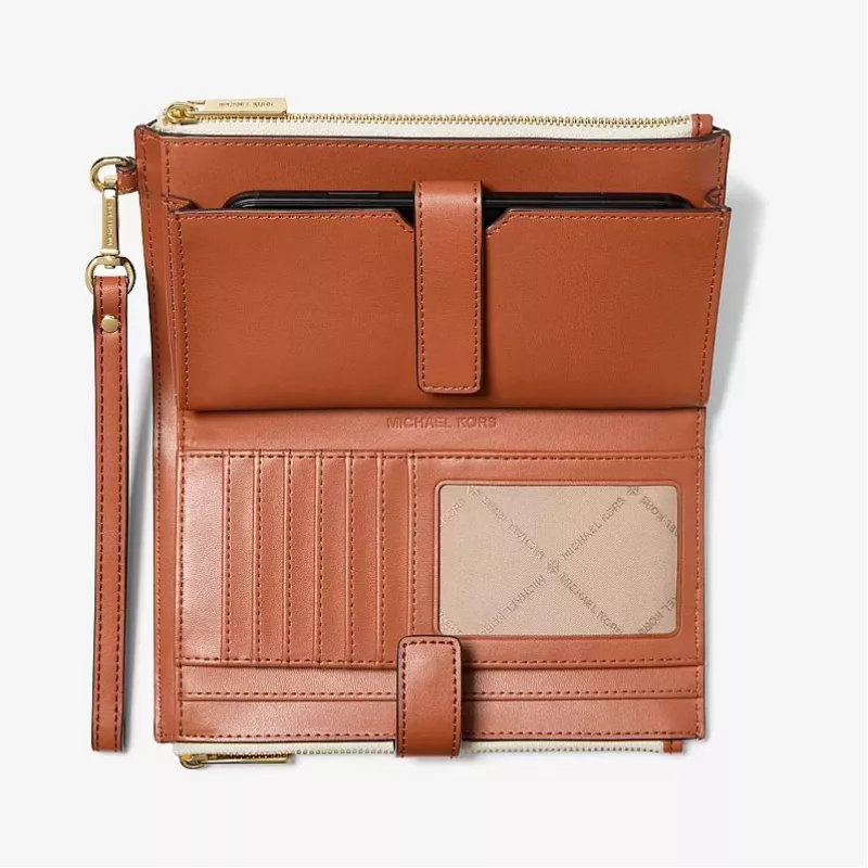 Michael Kors Pasta de mulher Jet Set Travel 35F8GTVW0BVAN - Vanille 18,5x11x3cm
