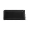 Carteira continental de mulher Michael Kors Jet Set Travel em pele Saffiano, preta 35F7STVE7LBLK