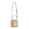 MICHAEL KORS mulher Jet Set Travel bolsa de ombro 35S6G2ZC1KPAL - Signature Canvas, ferragens douradas
