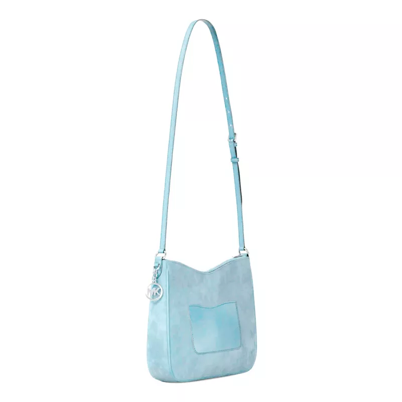 Michael Kors Mala de ombro Jet Set Travel para mulher 35S6S5ZM2SPAL – Signature Coated Canvas, 30x26x8cm