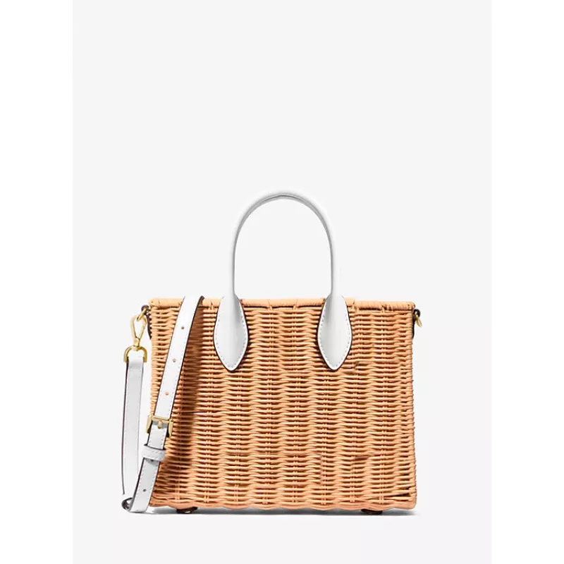 Michael Kors mala de ombro de mulher Jet Set Travel 35T4G7ZC5WOPT - Signature Canvas, ferragens douradas
