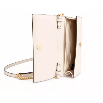 Mala crossbody de mulher MICHAEL KORS Jet Set Travel pele Saffiano 35S6G2ZC7YLTC 22x15x4cm