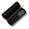 Michael Kors bolsa de pulso de couro saffiano Jet Set Travel de mulher, preta