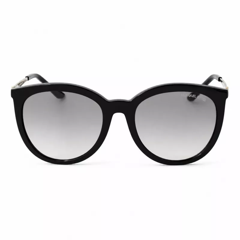 Michael Kors Óculos de sol de mulher MK-2208 oversized quadrados preto gradiente cinzento 55 mm