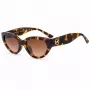 Michael Kors Óculos de sol de mulher gatinho MK-2253U Preto Cinzento degradê 53 mm