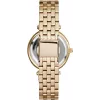 Relógio para mulher Michael Kors MK3365 caixa de aço inoxidável tom ouro rosa 34 mm