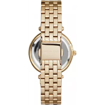 Relógio para mulher Michael Kors MK3365 caixa de aço inoxidável tom ouro rosa 34 mm
