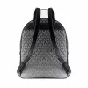 Mochila de mulher Michael Kors Rhea 28x23x10 cm preta lona Signature