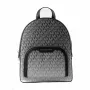 Mochila de mulher Michael Kors Rhea 28x23x10 cm preta lona Signature