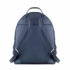 Mochila de mulher Michael Kors Rhea azul-marinho couro saffiano 35R5S6HB6VNAV
