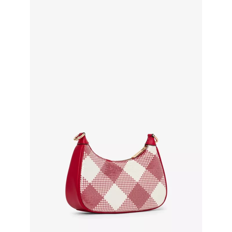 Mala transversal de mulher Michael Kors Signature 35T4G4CU6IBRI castanha Acorn lona revestida