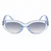 Óculos de sol de mulher Michael Kors Sky Blue quadrados MK2253USKYBLU 53 mm