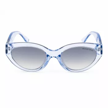 Óculos de sol de mulher Michael Kors Sky Blue quadrados MK2253USKYBLU 53 mm