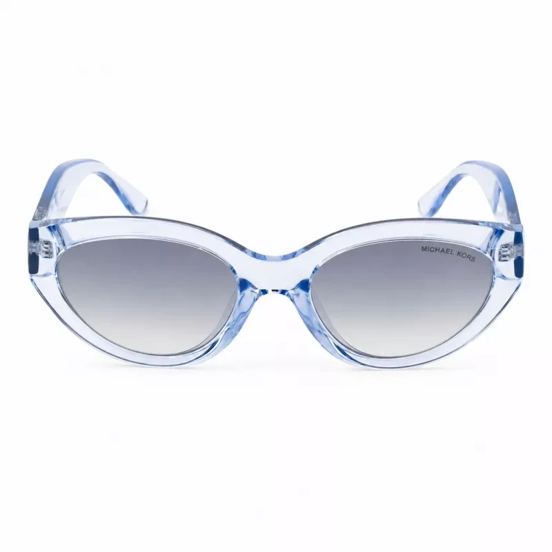 Óculos de sol de mulher Michael Kors Sky Blue quadrados MK2253USKYBLU 53 mm