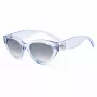 Óculos de sol de mulher Michael Kors Sky Blue quadrados MK2253USKYBLU 53 mm