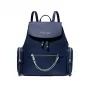 Mochila de mulher Michael Kors Slater azul-marinho 35F1STTB6LNAV