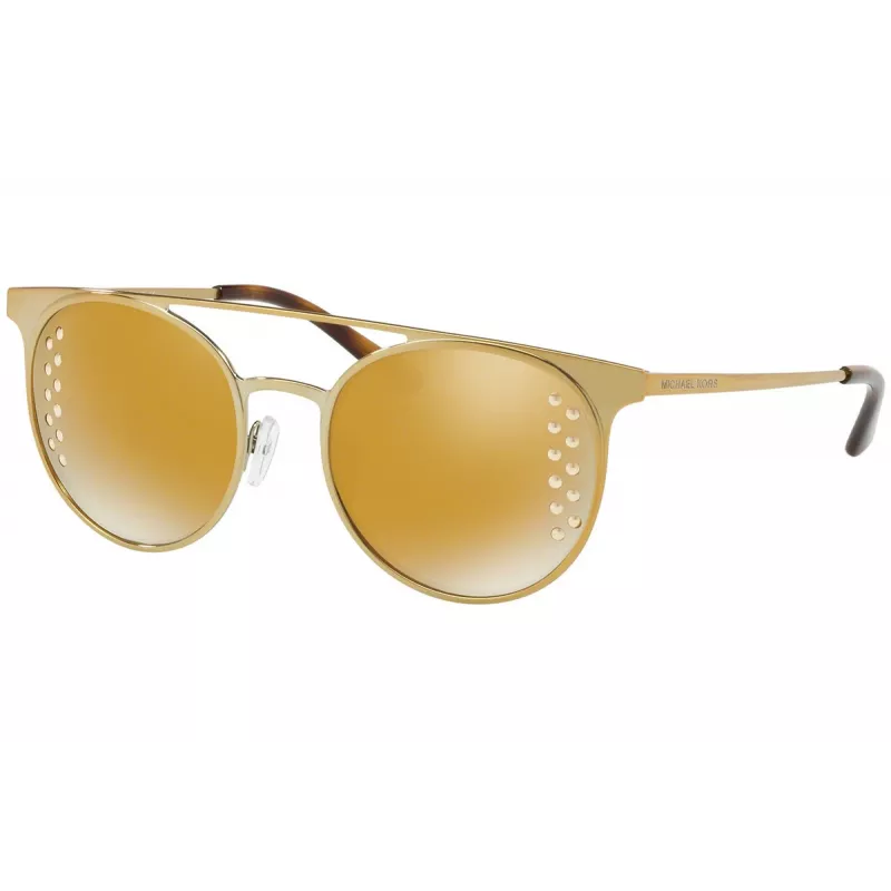 Óculos de sol de mulher Michael Kors MK1030-11684Z ouro rosa piloto/aviador