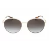 Óculos de sol de mulher Michael Kors MK1119-10148G armação quadrada cinzenta transparente lentes cinzentas degradê 57/16/140 mm