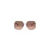 Óculos de sol Michael Kors mulher MK1127J110813 - armação em acetato tartaruga, lentes castanhas degradê, 59 mm