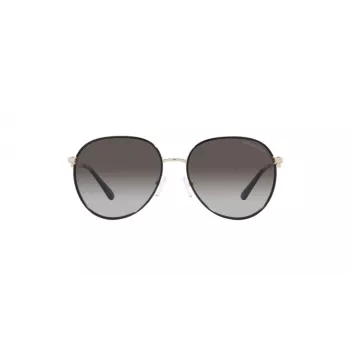 Óculos de sol Michael Kors de mulher MK1128J10148G ouro claro cinzento escuro degradê 58mm