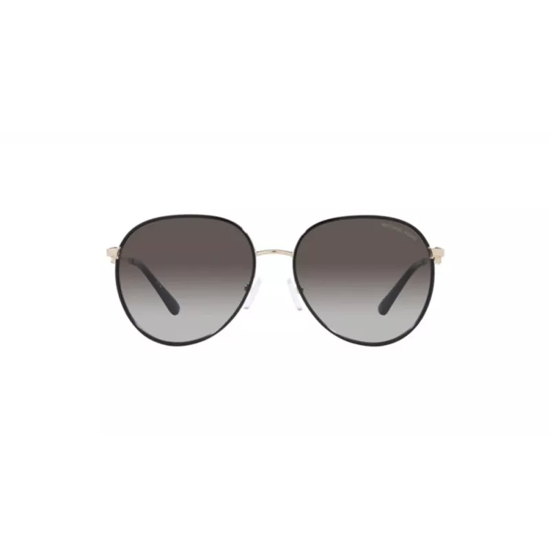Óculos de sol Michael Kors de mulher MK1128J10148G ouro claro cinzento escuro degradê 58mm