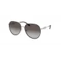 Óculos de sol Michael Kors de mulher MK1128J10148G ouro claro cinzento escuro degradê 58mm