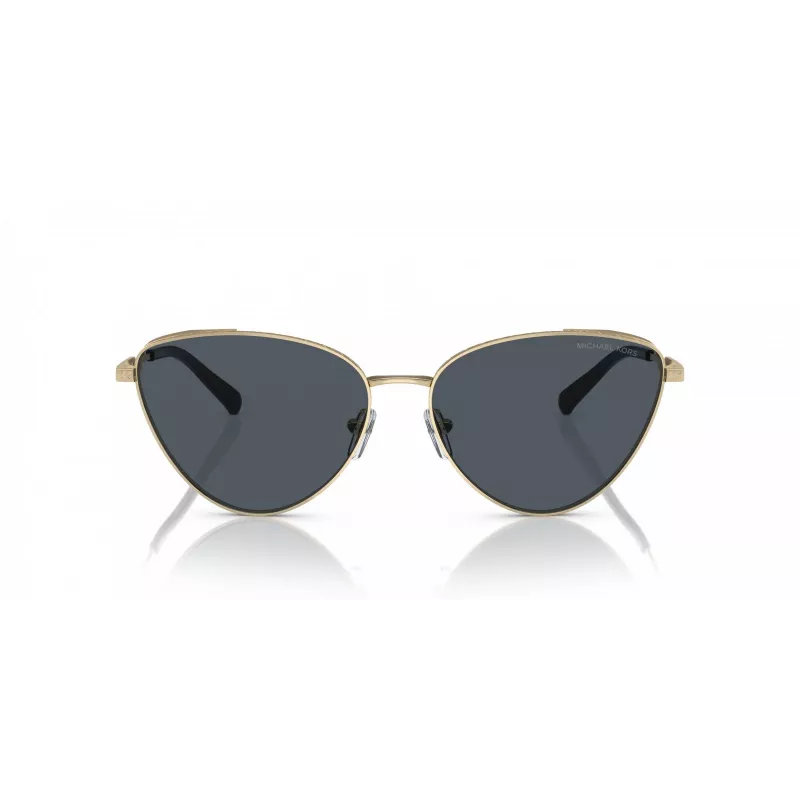 Óculos de sol Michael Kors mulher MK1140-10146G armação rosé lentes castanhas degradê 59mm