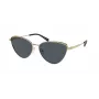 Óculos de sol Michael Kors mulher MK1140-10146G armação rosé lentes castanhas degradê 59mm