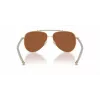 Óculos de sol de mulher Michael Kors MK1146-101473 armação de acetato tartaruga escuro lentes castanhas degradê 53/13/140 mm