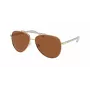 Óculos de sol de mulher Michael Kors MK1146-101473 armação de acetato tartaruga escuro lentes castanhas degradê 53/13/140 mm