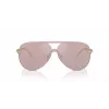 Óculos de sol de mulher Michael Kors MK1149-1014VS armação de acetato Havana tartaruga castanho lentes castanhas degradê 58 mm