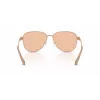 Óculos de sol de mulher Michael Kors MK1160-190073, armação tartaruga escura, lentes castanhas degradê, 59 mm