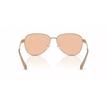 Óculos de sol de mulher Michael Kors MK1160-190073, armação tartaruga escura, lentes castanhas degradê, 59 mm