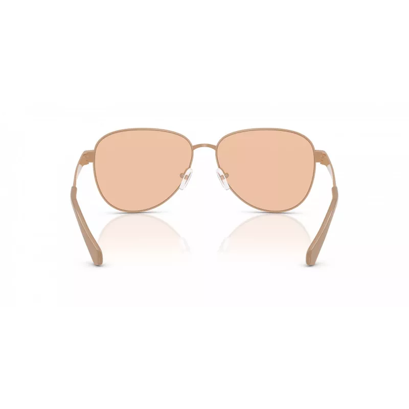 Óculos de sol de mulher Michael Kors MK1160-190073, armação tartaruga escura, lentes castanhas degradê, 59 mm