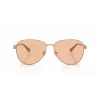 Óculos de sol de mulher Michael Kors MK1160-190073, armação tartaruga escura, lentes castanhas degradê, 59 mm