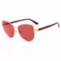 Michael Kors Óculos de Sol Mulher MK1162OXBLOOD Borboleta Armação de Metal Lentes Cinzentas Degradê 58mm