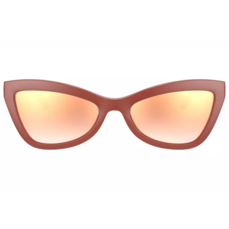 Óculos de sol de mulher Michael Kors MK2132U39116F acetato tartaruga escuro lentes castanhas degradê 55 mm