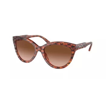 Óculos de sol de mulher Michael Kors MK2158-34453B Dark Tortoise Brown Gradient 55mm
