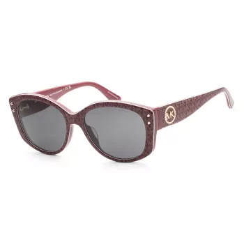 Óculos de sol Michael Kors para mulher MK2175U392387 armação quadrada de acetato tartaruga escura lentes degradê castanhas 54/14/140 mm