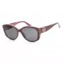 Óculos de sol Michael Kors para mulher MK2175U392387 armação quadrada de acetato tartaruga escura lentes degradê castanhas 54/14/140 mm
