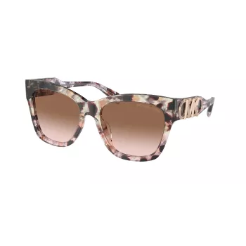 Óculos de sol de mulher Michael Kors MK2182U334513 Havana castanho quadrado borboleta