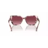 Óculos de sol Michael Kors mulher MK2199-39468H armação em acetato tartaruga escura lentes castanhas degradê 55mm