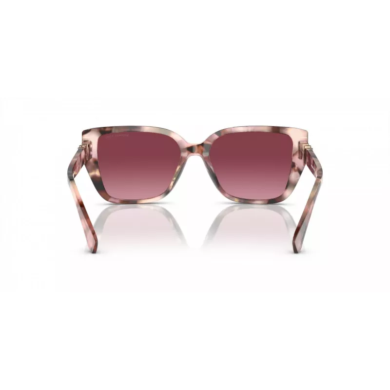 Óculos de sol Michael Kors mulher MK2199-39468H armação em acetato tartaruga escura lentes castanhas degradê 55mm