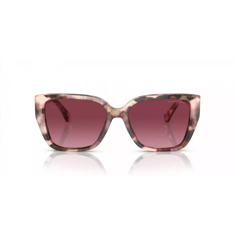 Óculos de sol Michael Kors mulher MK2199-39468H armação em acetato tartaruga escura lentes castanhas degradê 55mm