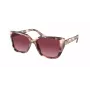 Óculos de sol Michael Kors mulher MK2199-39468H armação em acetato tartaruga escura lentes castanhas degradê 55mm