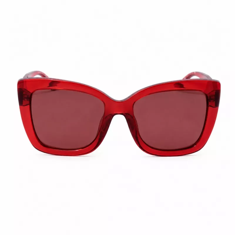 Michael Kors Óculos de sol de mulher MK2267UCHERRY - Armação de acetato Cherry, lentes cinzentas degradê, 56 mm
